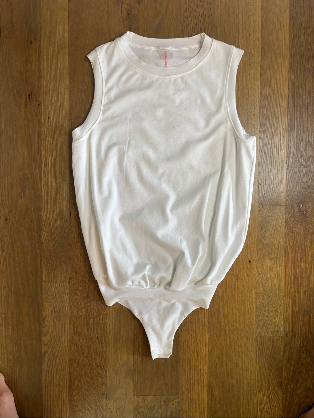 NWOT Commando White Sleeveless Bodysuit